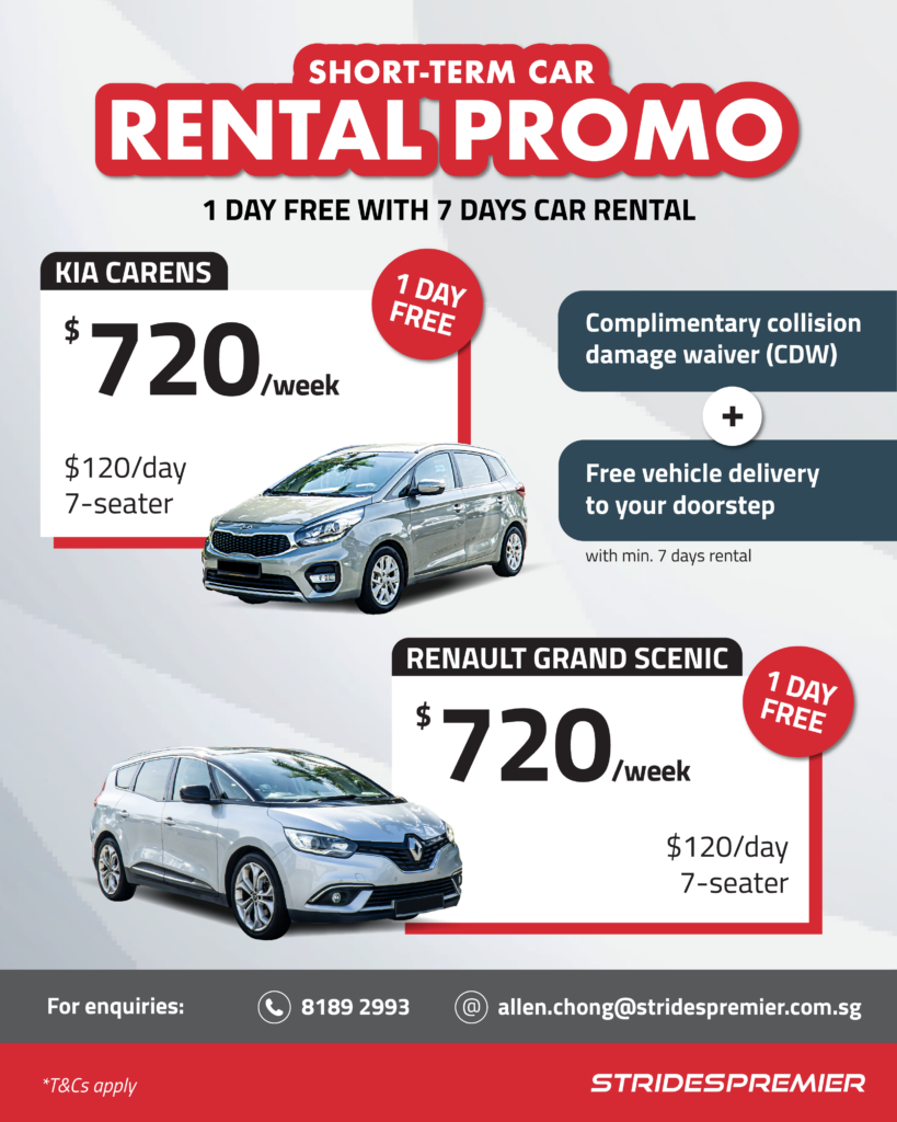 SPRAC Car Rental Promo